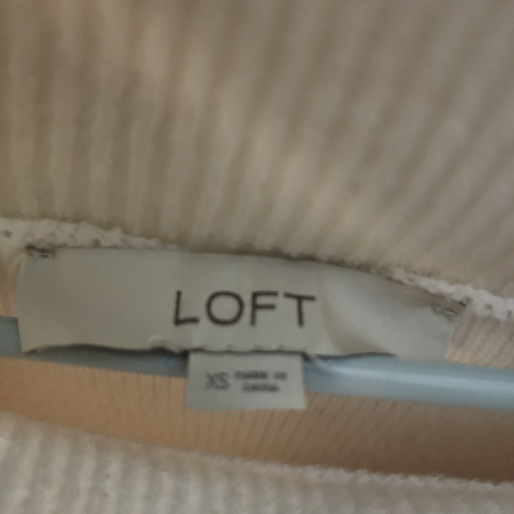 Striped White and Black Women's Sweater - Picture 3 of 3